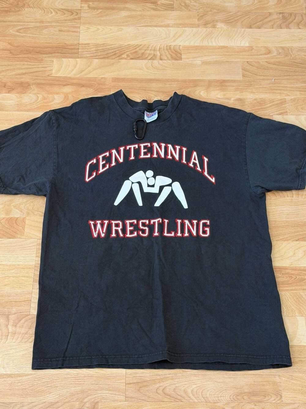 Vintage Hanes Beefy-T Centennial Wrestling Winners Code T-Shirt XL